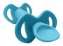 Imagem de Colher De Silicone Bebê Com Trava Limitador Segurança Azul- Nûby