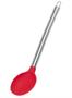 Imagem de Colher de silicone c/cabo inox 32,5cm linha red
