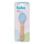 Imagem de Colher de Silicone em Bambu Buba Azul 15822 6M+