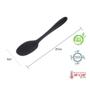 Imagem de Colher De Silicone Preto 28Cm - Weck