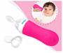 Imagem de Colher Dosadora De Papinha Flexível Macia Rosa Comtac Kids