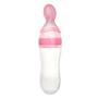 Imagem de Colher Dosadora Mamadeira Leite Papinha Bebê BPA Free Atóxica Silicone 90ml - Zoop