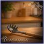 Imagem de Colher Espaguete Silicone Bambu 24cm Utensílios Class Home