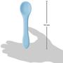 Imagem de Colher Flexível Azul em Silicone para Bebês +6 Meses Buba