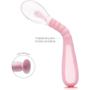 Imagem de Colher flexivel em silicone rosa buba