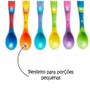 Imagem de Colher Infantil Nûby Kit com 6 Coloridas Sortidas