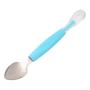 Imagem de Colher Para Raspar Frutas 2 Em 1 Em Inox e 100% Silicone - Buba