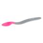Colher Silicone Ergonômica Termossensível Clingo Rosa/Cinza Imagem de Colher Silicone Ergonômica Termossensível Clingo Rosa/Cinza