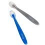 Imagem de Colheres De Silicone Premium +6m Azul 2und Clingo