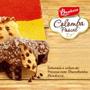 Imagem de Colomba Bauducco 400g Chocolate Gotas Bolo de Páscoa Chocolomba com Cobertura e Confeitos Açucarados