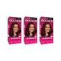 Imagem de Coloraçao Biocolor Creme 6.7 Marrom Chocolate - Kit C/ 3un