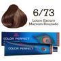 Imagem de Coloração Color Perfect 6/73 Louro Escuro Marrom Dourado  Wella