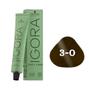 Imagem de Coloração Importada Schwarzkopf Igora Zero AMM 3-0 60g