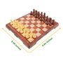 Imagem de ColorGo Magnetic Travel Chess Set, Mini Chess Board Game portátil para adultos e crianças