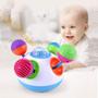 Imagem de Colorido Baby Sensory Ball Brinquedos Sensação Musical Twirl para Treinamento Coordenação Mão-Olho, Bebês Soft Balls Combinação Kid Early Educational Music Toy Ideal Gift 6 8 9 10 11 Meses Meninos e Meninas