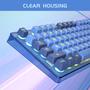 Imagem de Combinação de teclado e mouse para jogos MageGee K1 RGB LED retroiluminado
