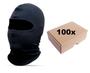 Imagem de Combo 100 Touca Capuz Ninja Balaclava Proteção Frio Inverno Preta Moto Motoboy Paintball Tático Militar