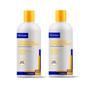 Imagem de Combo 2 unidades Shampoo Dermatológico Virbac Hexadene Spherulites para Cães e Gatos - 500 ml