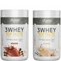 Imagem de Combo 2 Whey Protein 3w Top Taste, 900 g ( Proteína Concentrada, Isolada e Hidrolisada)Body Action