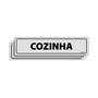 Imagem de Combo 3 Placas De Sinalização Cozinha 30x7 Ecom IA - B-509 F9e