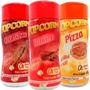 Imagem de Combo 3 Temperos Pipoca Popcorn Sabores Churrasco, Pizza E