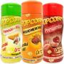 Imagem de Combo 3 Temperos Pipoca Popcorn Sabores Parmesão E Alho,