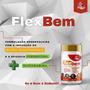 Imagem de Combo 3 uni  Flexbem 30 x3 cp condoitina glicosamina colageno tipo 2 e vit D e B6 820mg