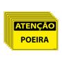 Imagem de Combo 6 Placas De Sinalização Atenção Poeira 30x20 Ecom IA - SA40 F9e