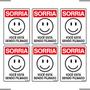 Imagem de Combo 6 Placas De Sinalização Sorria Você Está Sendo Filmado 15x20 Ekomunike - P-26 F9e