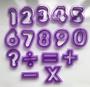 Imagem de Combo Alfabeto Letras G E Números Para Confeitaria