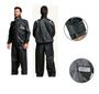 Imagem de Combo Capa Roupa Chuva Vestimenta Vestuário Jaqueta Calça Cr Califórnia Pvc Moto Motoqueiro + Polaina + Capuz Touca Ninja