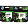 Imagem de Combo Cartucho Hp 664xl Preto Color Originais 2676 3776 4676