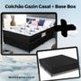 Imagem de Combo Colchão Gazin Supreme Composto Casal + Base Box Casal 138x188x40 - Oferta - Pronta Entrega