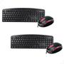 Imagem de Combo Com 2x Teclado E Mouse Usb Preto