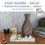 Imagem de Combo com Vaso Decorativo + Difusor de Vareta + Palavra GRATIDÃO - Decoração de interiores, sala, quarto, banheiros, arr