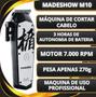 Imagem de Combo De Máquinas De Corte E Acabamento De Cabelo Madeshow M10 E M11 Profissionais Sem Fio Original