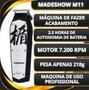 Imagem de Combo De Máquinas De Corte E Acabamento De Cabelo Madeshow M10 E M11 Profissionais Sem Fio Original