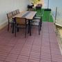 Imagem de Combo Deck Modular Polywood WPC Cor Ipê 30x30 - 3m²