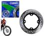 Imagem de Combo Disco Freio Cobreq Traseiro Honda Nx 400 Falcon Xre 300 Sem Abs + Pastilha Traseira Cobreq