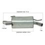 Imagem de Combo Escape Intermediario Corsa Hatch 1.0 1.8 8V 2002/2006