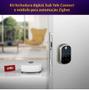 Imagem de Combo Fechadura Digital Yale Connect YRD256 RL abre com aplicativo e Senha - Trinco Rolete -Kit