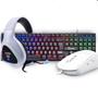 Imagem de Combo Gamer Clanm Teclado RGB Mouse 7.200DPI Headset Gamer