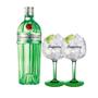 Imagem de Combo Gin Tanqueray Ten 750ml + 2 Taças Tanqueray Importadas