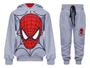 Imagem de Combo Kit 02 Conjunto Moletom Atacado Infantil Homem Aranha