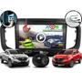 Imagem de Combo Kit Central Multimidia Android MP5 9" + Camera ré + Chicotes + Interface + Moldura Nova Strada