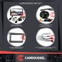 Imagem de Combo Kit Central Multimidia MP5 Android 9 pol + Camera ré + Chicotes + Moldura Grafite Civic 14/16