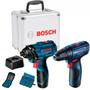 Imagem de Combo kit Parafusadeira /chave de Impacto Gsr 120+Gdr 120 Caixa Aluminio- BOSCH-06019G80E3