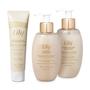 Imagem de Combo Lily Acetinados: Shampoo 250ml + Condicionador 250ml + Sérum Leave-in 100ml