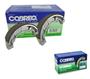 Imagem de Combo Lona Patim Freio Cobreq Yamaha Ybr 125 Xtz 125 Max 125 Dianteira e Traseira