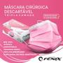 Imagem de Combo mascara fenix adulto rosa 150 unidades
